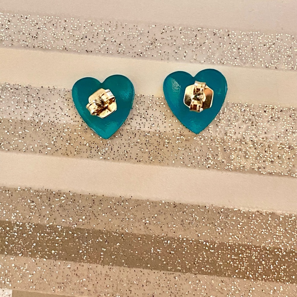 Vtg Y2K earrings 🖤 - Picture 4 of 5